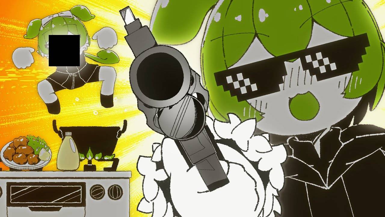 Нунуну — Разминайте жареного цыпленка, трясите жареного цыпленка. / モミアゲヲシャカアゲヲ￤Momiagewo Shakaagewo