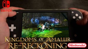 Kingdoms of Amalur Re-Reckoning Nintendo Switch Lite Gameplay