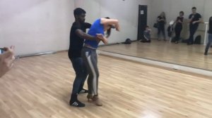 Walter Fernandes & Oksana Andreeva Zouk improvisation