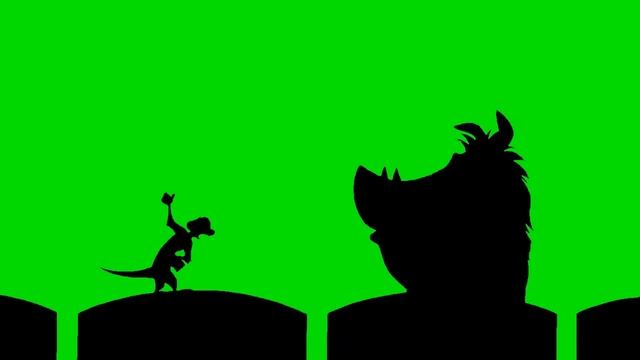 Timon and Pumbaa at the Cinema Green Screen (Remake) смотреть онлайн