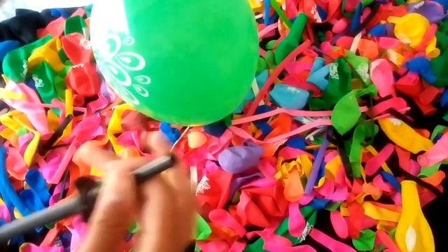 Happy birthday balloons with satisfying Outdoor balloons with color full ep8
