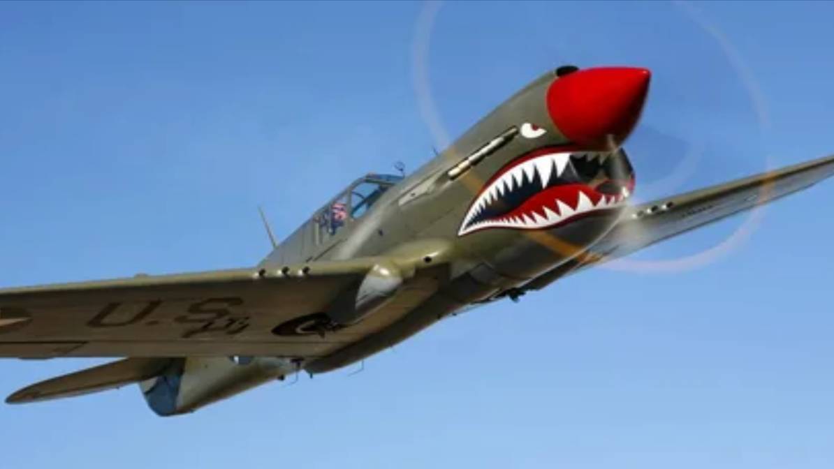 P-40F-10 Warhawk Боевой ястреб США