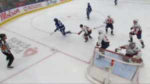 Capitals' Charlie Lindgren Robs Maple Leafs' John Tavares of Game-Tying Goal