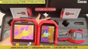 How to select UNI-T Handheld thermal camera among UTi260B, UTi720E and UTi730E? Best Thermal Camera