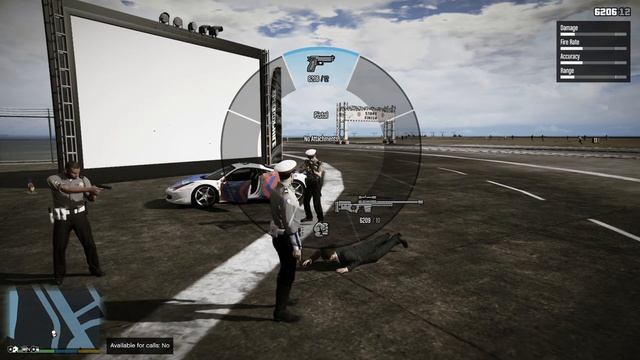 Razia Polisi Bubarkan Balap Liar Sampai Kocar Kacir! GTA 5 Mod Polisi Indonesia
