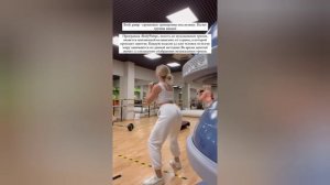 🔥Аня Покров на тренировке BodyPump