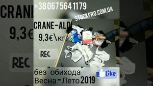Стоковая одежда оптом из Германии, всегда в наличии по сезону. Crane, Aldi. Крейн, Алди.