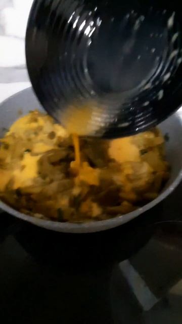 СТРУЧКОВАЯ ФАСОЛЬ(ЛОБИ)С ЯЙЦАМИ😋#оченьвкусно #готовимдома #рецепты #lenacook #балашиха #обед#shorts