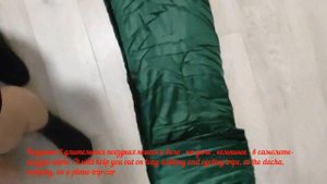 Спальный мешок Golden Shark Fert 350 распаковка . Анпакинг 48 туристический спальник
