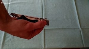 Складной  нож с гардой. Ручной работы