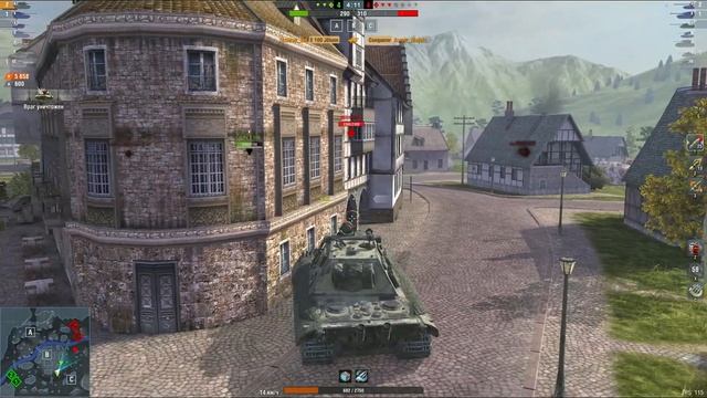 Бой на Е-100 после трёх литров агуши девяточки. 9100 DMG 5 kills 1vs3