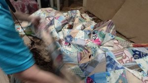 Одеяла ручной работы.