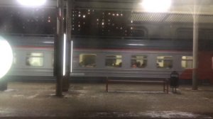 "После ТР-3 в Петербурге!" Электропоезд ЭД4М-0250 платформа Лось
