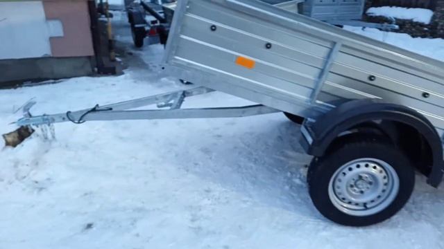 Прицеп Русич 253 оцинкованный. смотреть онлайн