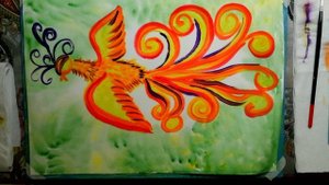 Как нарисовать Жар Птицу