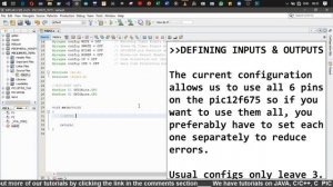 EMBEDDED C TUTORIAL ||SETTING UP MPLABX FOR PIC12F675 PROGRAMMING