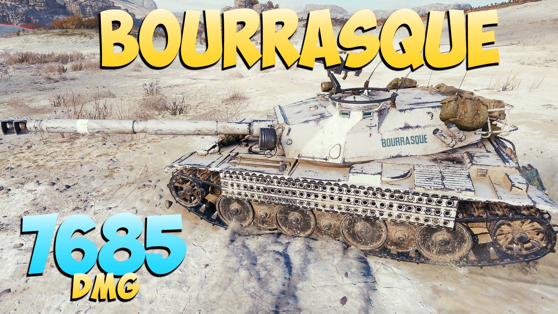 Bourrasque - 5 Фрагов 7.6K Урона - Правильная игра! - Мир Танков