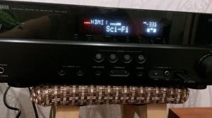 Yamaha rx v375 Receiver. Test