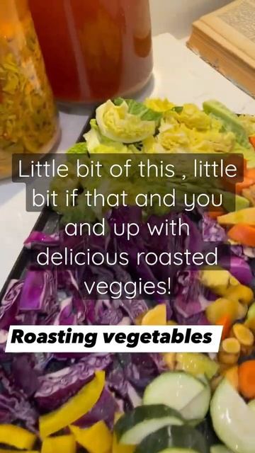 How to be frugal and waste free, clean your fridge and make delicious veggies! #meal #cozy #frugal