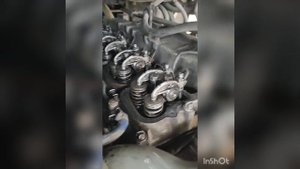 Неоплан.Мотор МАН.Регулировка клапанов.