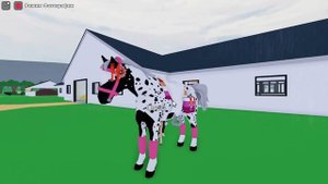 ОБЗОР ЛОШАДЕЙ💗 | HORSE VALLEY ROBLOX | ПЕРВОЕ ВИДЕО
