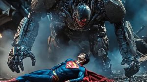 Superman Down Fall   Epic Hard Rock Music   AI Short Animated Cinematic Story