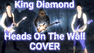 King Diamond Heads On The Wall COVER