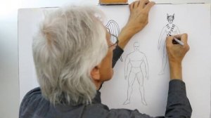 How to Create and Illustrate Superhero Costumes. Live Illustration Tutorials with Frank Rodgers