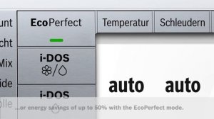 Технология VarioPerfect — стиральные машины Bosch