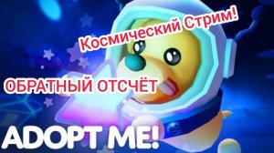 Эфир! Летим в Космос в Adopt Me 25 г. через.../Обратный отсчёт Выпуск 1 No 44 [01.02.2025 г.]