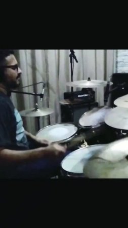 Trecho Drum cover "Devastador" For Today #drums #drumcover #gospel #metal #metalcore #rock #deus