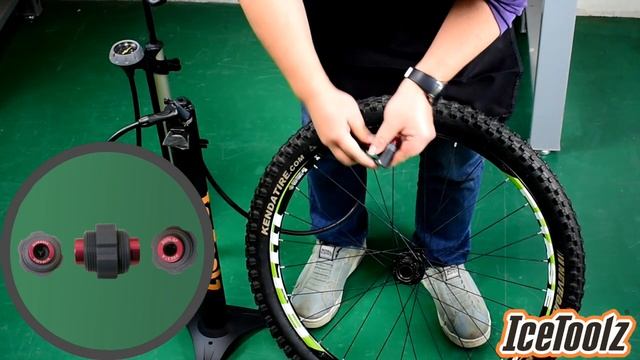 IceToolz A653 High Pressure Air Tank for Tubeless System