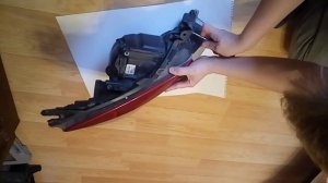 Разбор фары Opel Astra H Eagle Eyes