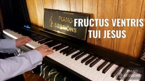 Ave Maria Bach/Gounod (with lyrics) | Relaxing Classic Piano and Choir Music