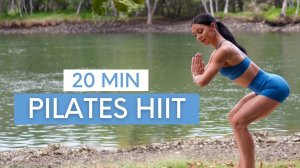 Move with Nicole - 20 MIN PILATES HIIT || Low Impact & No Repeat Workout (Stretch Included)