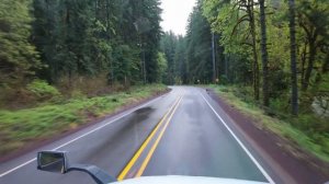 Летом снег! Называется срезал дорогу!Дальнобой по США!