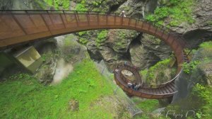 ЛИХТЕНШТЕЙНКЛАММ, АВСТРИЯ 🇦🇹 - Самая красивая прогулка по ущелью Австрии