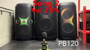 JBL PartyBox Club 120 vs PartyBox 110 Bass&Sound Test
