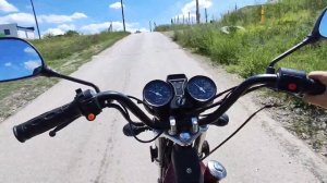 Какая максимальная скорость на мопеде Дельта 110 (новая) на звёздах 16/36