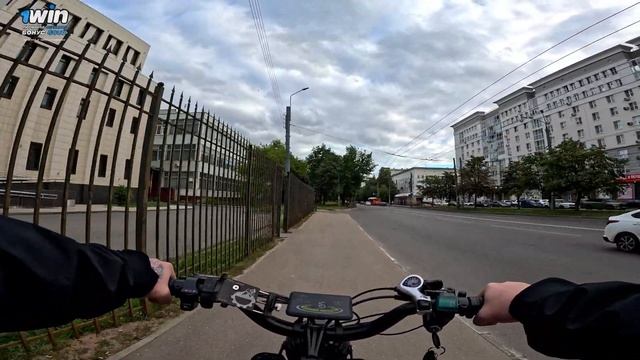 Покатались по городу на syccyba impulse x21 2.0 / электровелосипед  / электробайк