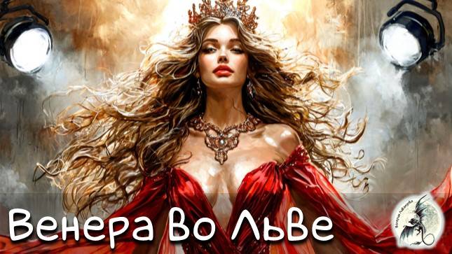 ВЕНЕРА/ Венера во Льве  - Транзит, Натальная карта #транзитвенеры #венера  #лев #транзитыпланет