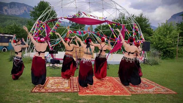Dakra Tribe - Tribal fusion bellydance | Kemuri | Трайбл-фест "Мы вместе"