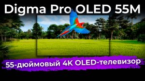 Обзор 55-дюймового 4K OLED-телевизора Digma Pro OLED 55M