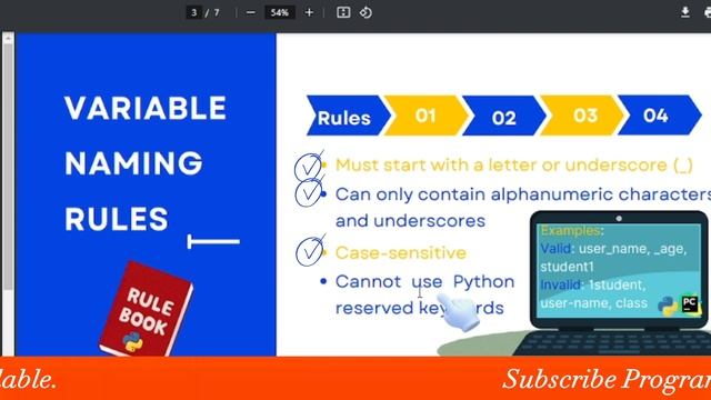 PYTHON Variables EXPLAINED Like Never Before in 2024!