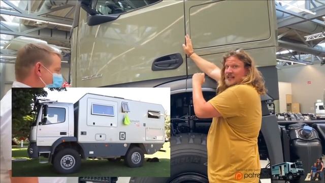 Mercedes Benz Arocs 4x4 Präsentation LKW Daimler Trucks interior |Best Truck You Love It |