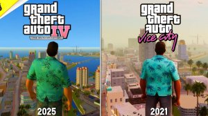 GTA VC Nextgen vs GTA Vice City - Сравнение деталей и физики