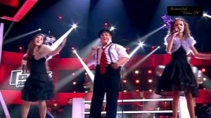 Ragda/Irakli/Arina.'Feeling good'.The Voice Kids Russia.