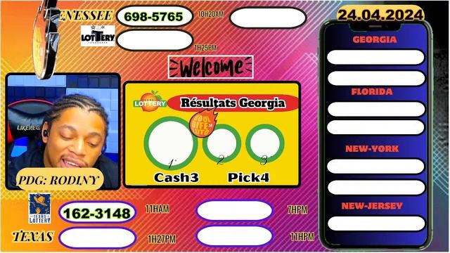 🔴LIVE: RESULTAT GEORGIA 24 Avril 2024 #resultat #lottery смотреть онлайн