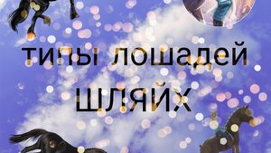 ТИПЫ ЛОШАДЕЙ ШЛЯЙХ/ MAGIC HORSES