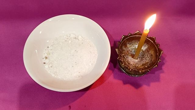 Ритуал онлайн. Снятие порчи солью.